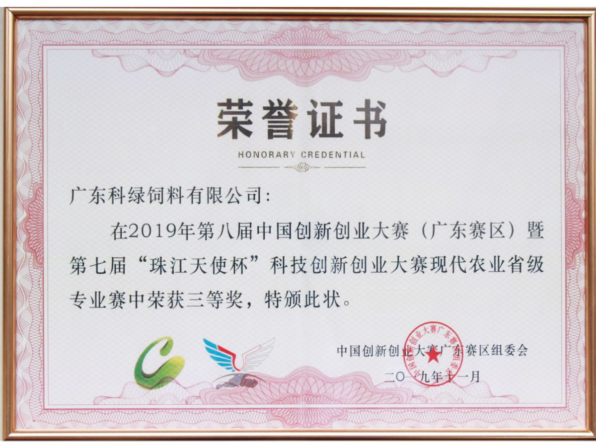 榮譽(yù)證書